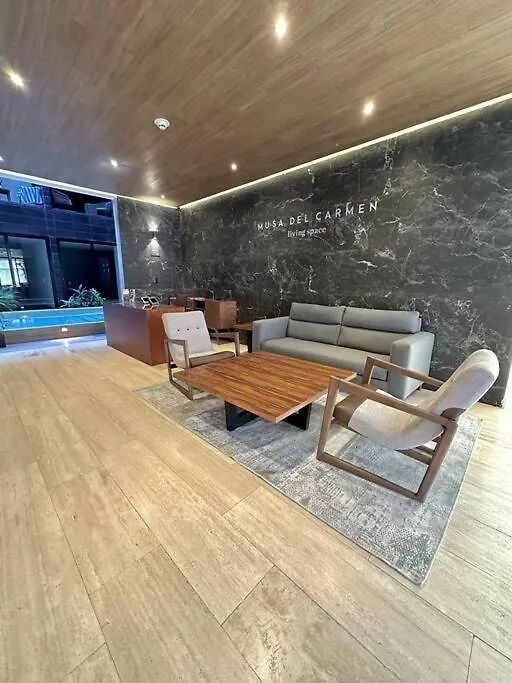 Apartment Pool View Condo / Rooftop Pool, Jacuzzi, Gym & Bar Playa del Carmen